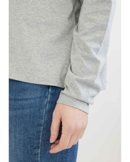 GROBUND Gray Nete Blouse