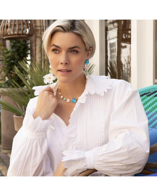 Otazu Blue Sugar Candy Necklace