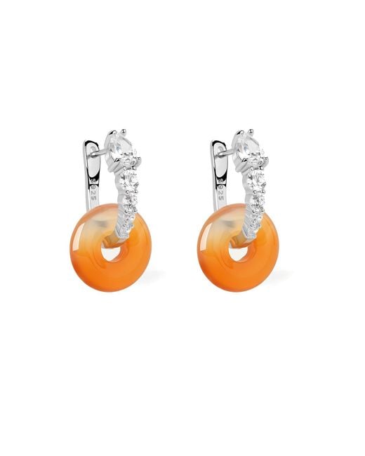 Freqnc Atelier Metallic Ouroboros Earrings