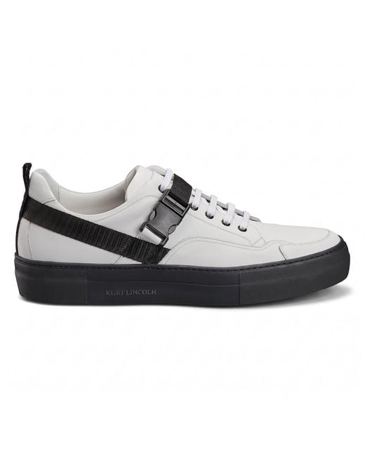 Kurt Lincoln Black Softi Strap Sneaker for men