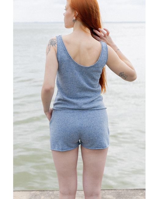 SALANIDA Blue Sabbia Tank Top Light