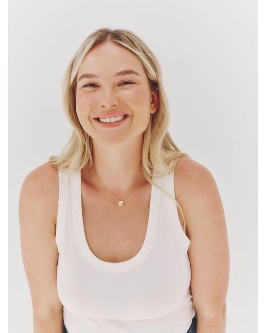 Kouree Metallic 'Gratitude Is The Attitude' Necklace Pendant Charm