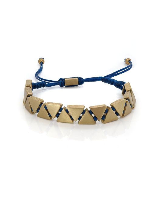 Ebru Jewelry Blue Calming Woven Bracelet for men