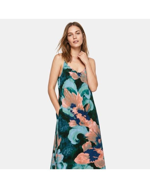 Aloha From Deer Green Midnight Koi Long Dress