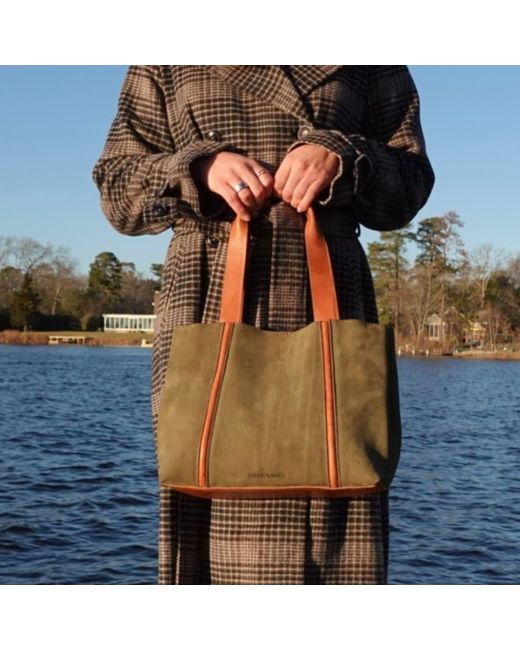 Lauren Reed Co Brown Paloma Tote Bag