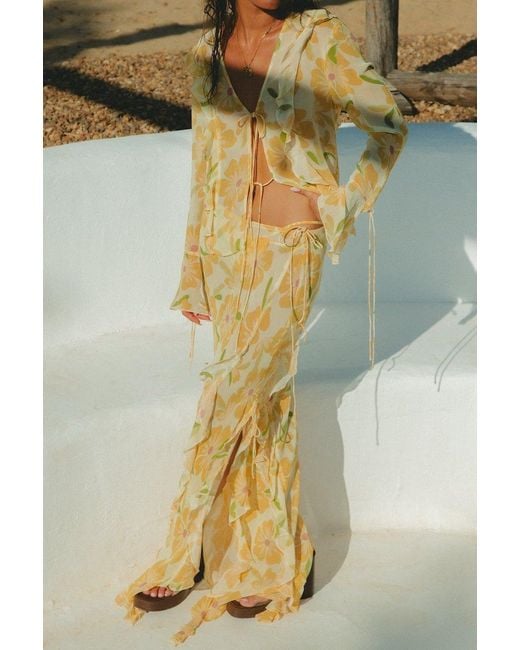 Wild Lovers Metallic Sundance Skirt