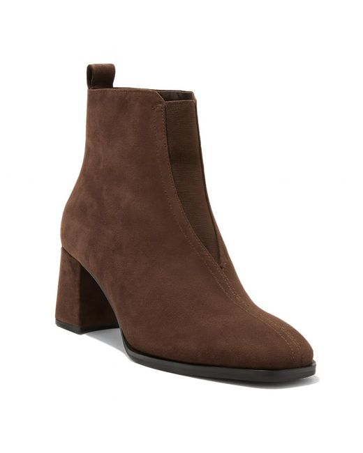 By Virgo Brown Maggie Warm Lined Suede Leather Boot