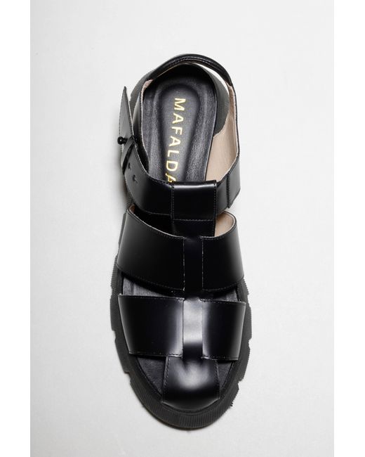 Mafalda Black Aurora Chunky Sole Sandals