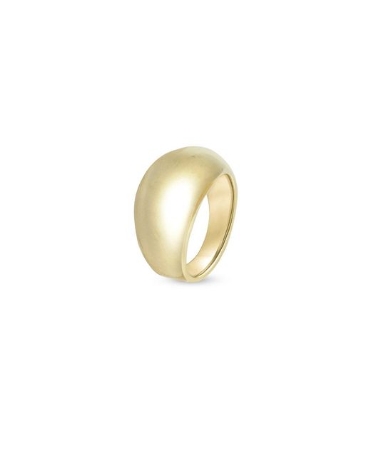 Argento Vivo Metallic Orb Ring