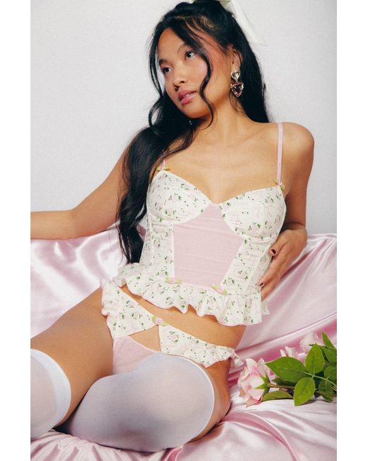 Wild Lovers Pink Scarlett Corset