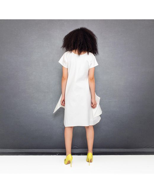 Bianca Popp White Many Angles Dress