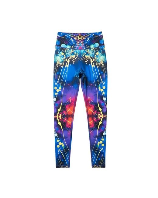 Lilia Munn Blue Nebula Leggings