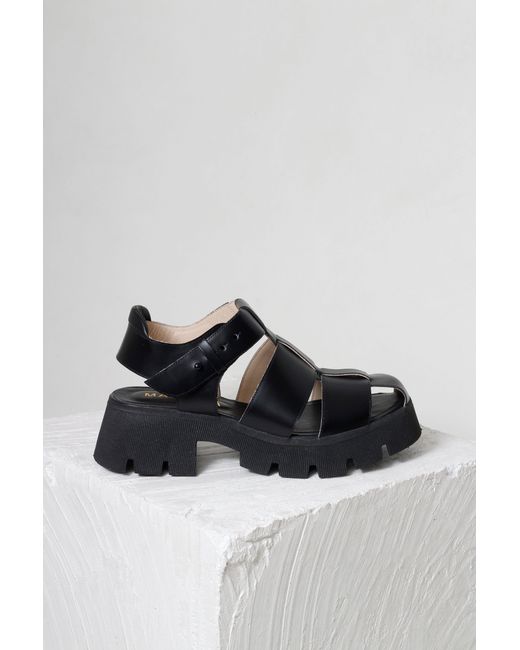 Mafalda Black Aurora Chunky Sole Sandals