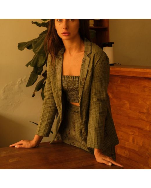 Em & Shi Green Blazer