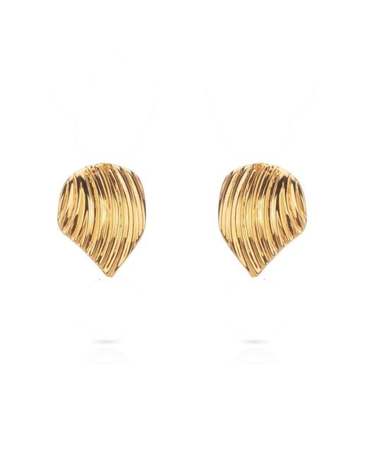 Augustine Jewels Metallic Shell Stud Earrings