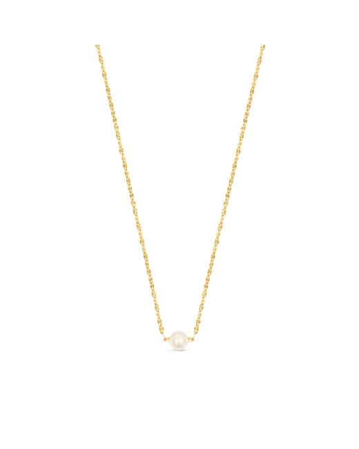 Esterah Metallic Petit Essie Pearl Necklace