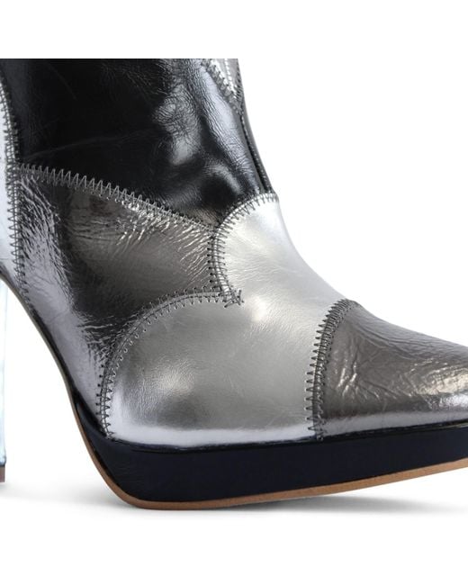 Terry De Havilland Gray Claudia Ankle Boot