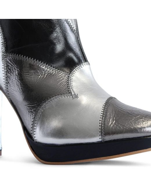 Terry De Havilland Gray Claudia Ankle Boot