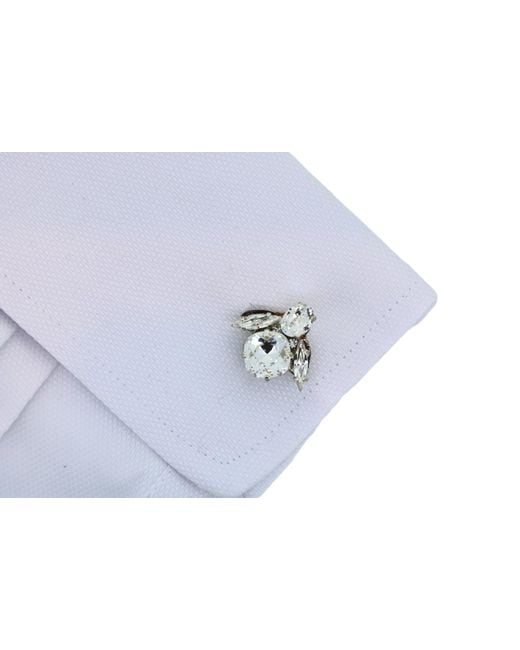 Vicki Sarge Black Neutrals The Clear Bee Cufflinks for men