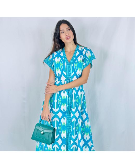 IslaPayal Blue Isla Maxi