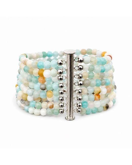 Bellus Domina Green Multi-Layer Amazonite Bracelet