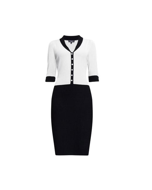 Rumour London Black Grace Knitted Bodycon Dress