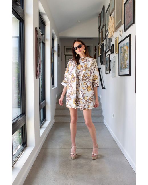 Jennafer Grace Multicolor Penelope Swing Coat