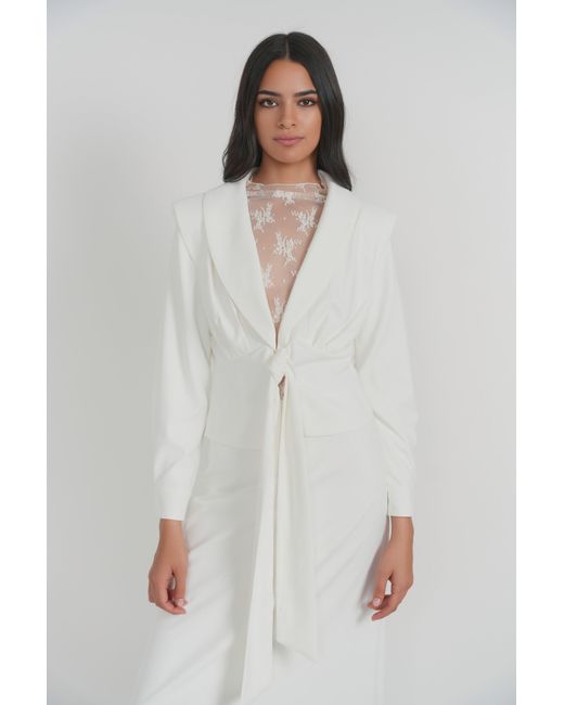 Luum White Aranci Blouse
