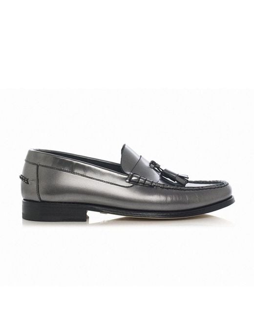 Mariano Shoes Black Aire Loafers Metal