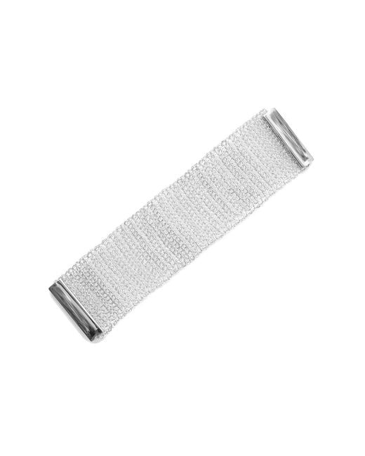 Lavish by Tricia Milaneze Metallic All Mesh Handmade Bracelet