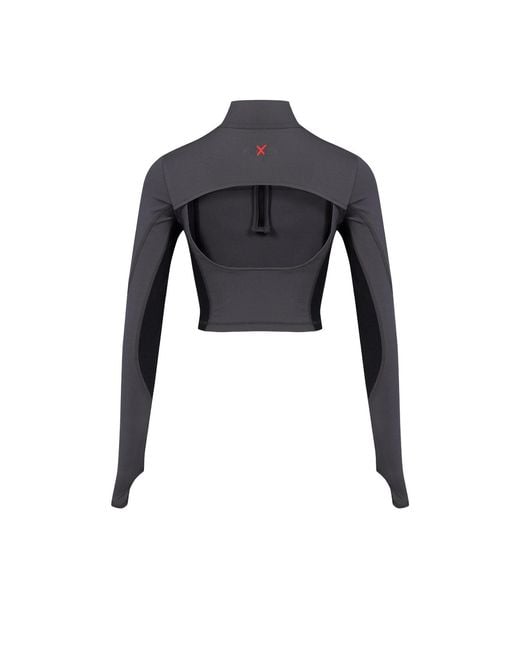 Pcfg Black Your Itch High Neck Active Top