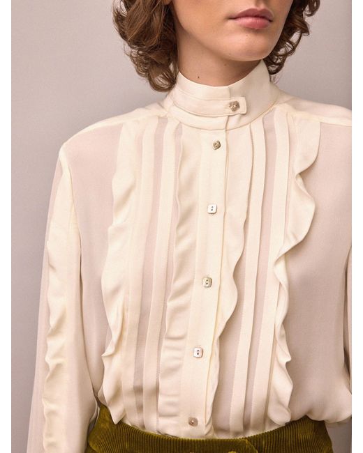 Amanda Thompson Couture White Frankie Shirt Off