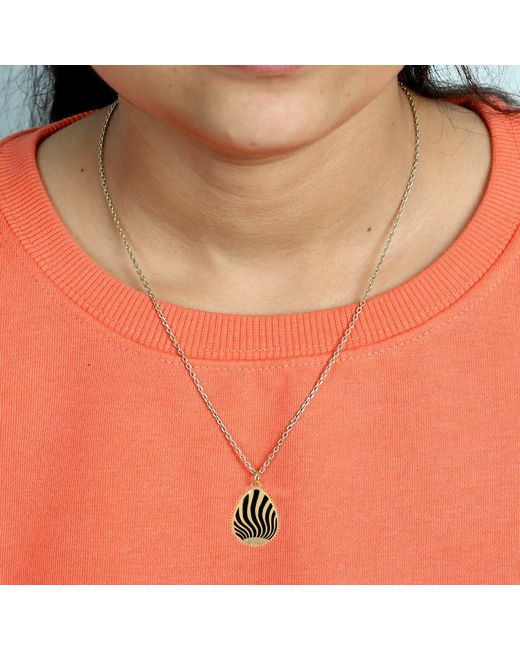 Artisan Metallic 14k Gold Pave Diamond Designer Enamel Charm Pendant Handmade Jewelry