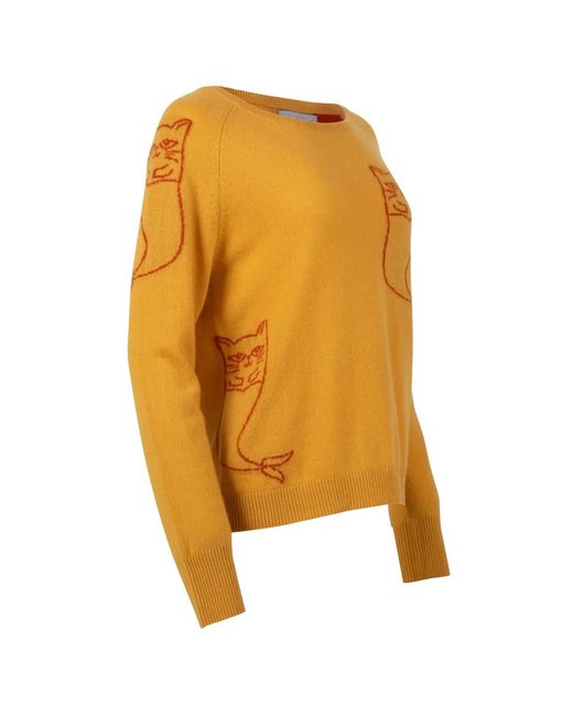 Catnip and Seaweed Yellow The Cashmere Sweater
