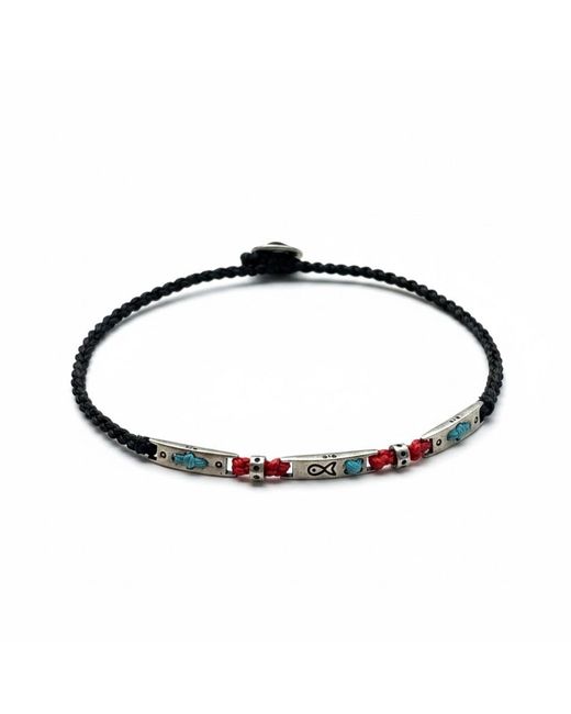 La Pluie Jewellery Black Halcyon Bracelet for men