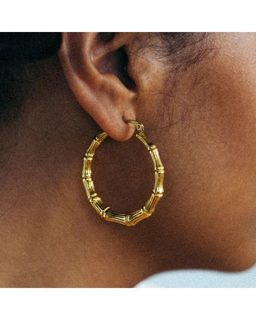 Hoops + Chains LDN Metallic Solange Hoops