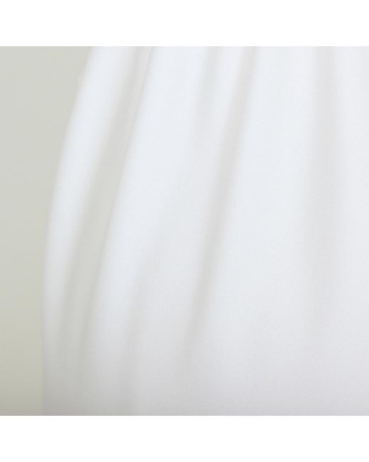 Luna Luz White Fabiola Satin Slip & Robe Ensemble