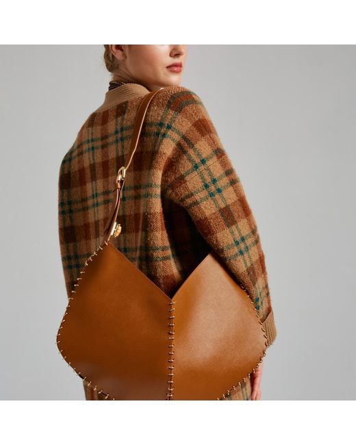 Danni Ro Black Virginia Rhombus Bag