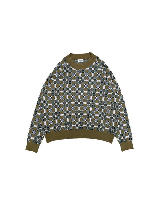 Mabli Green Picnic Pullover