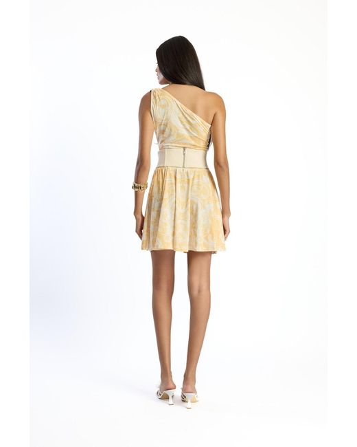 No'design White Neutrals Throne Zip-Up Corset