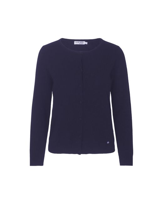 tirillm Blue Emilie Basic Cashmere Cardigan