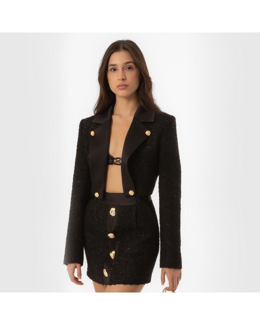 Ilvi Black Vian Crop Jacket