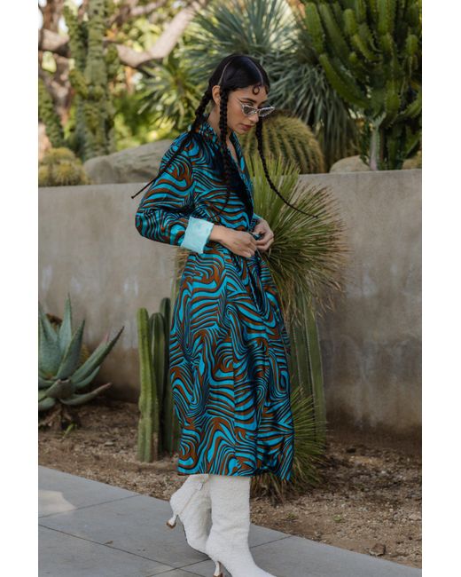 Andreeva Green Mint Marilyn Coat
