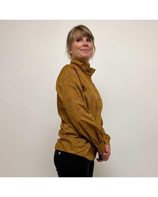 GROBUND Brown The Sonja Shirt