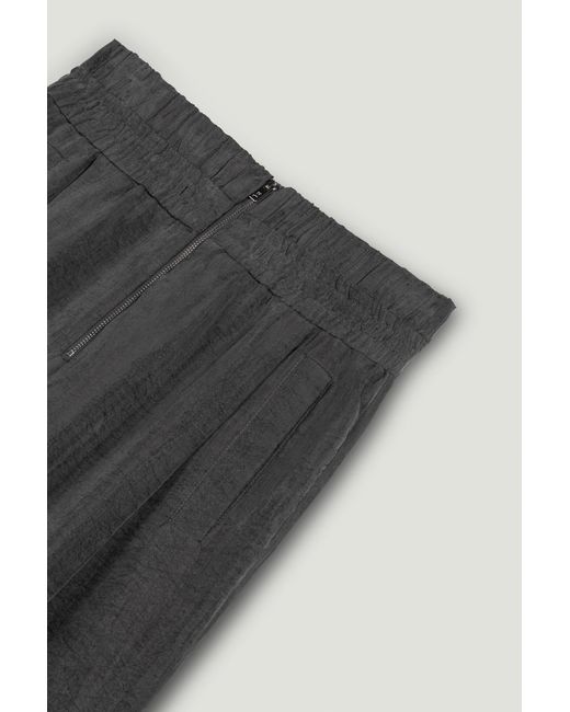 Nocturne Gray Relaxed Wide-Leg Pants