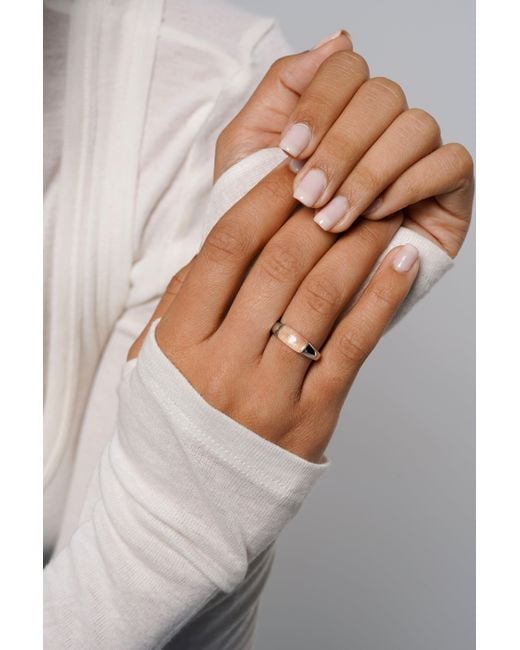 Zynnia Collective Metallic Split Ring