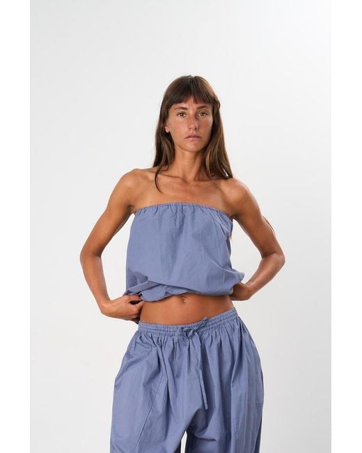 Par Y Escala Sl Blue Ina Top
