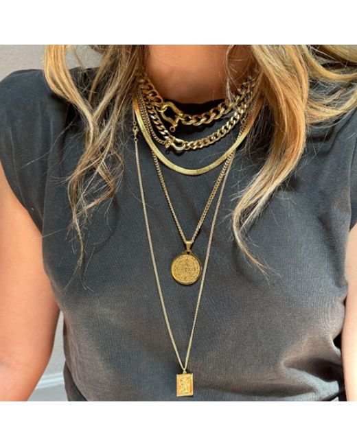 Rachel Nathan Metallic Shack Duo: Classic Necklace
