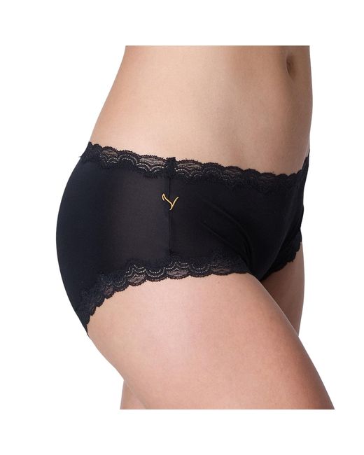 Uwila Warrior Black Soft Silk Briefs