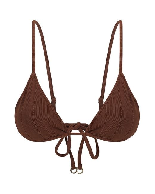 Floating Swim Brown Fira Top